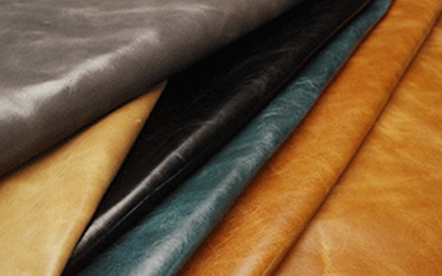 Top grain leather