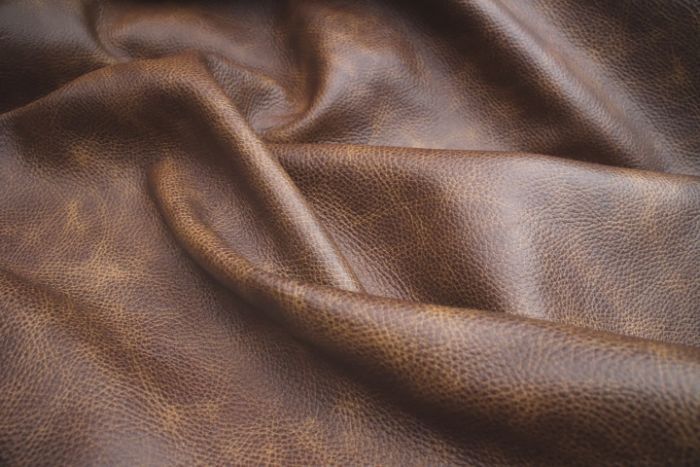 Top grain leather